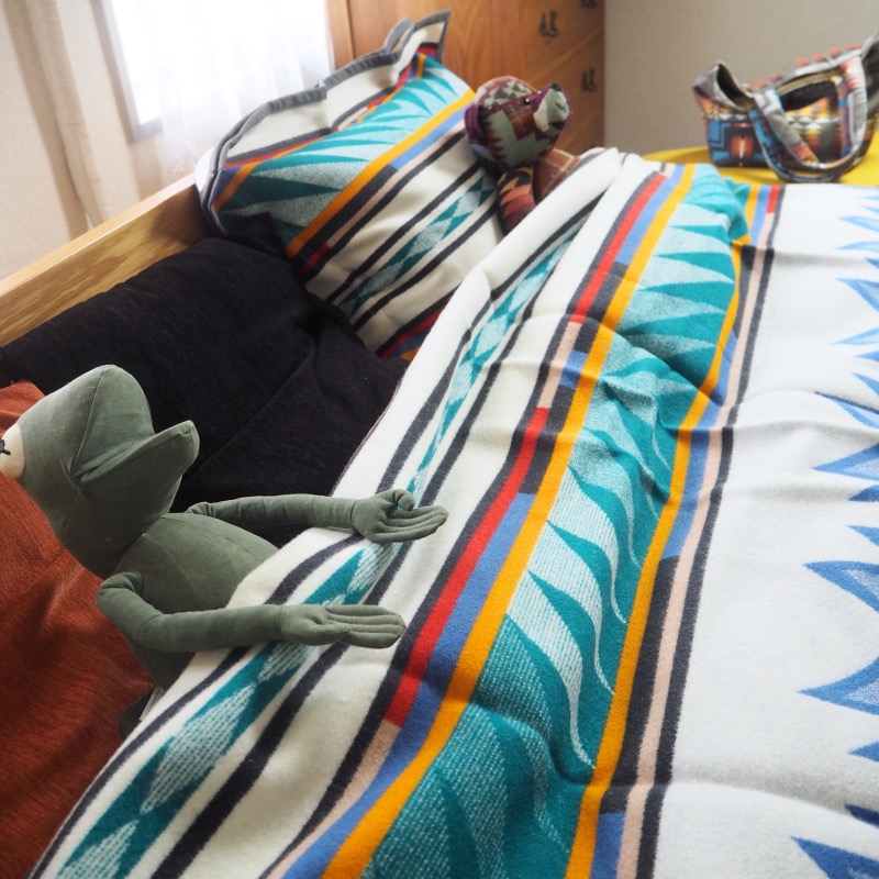 PENDLETON（ペンドルトン） 大判ブランケット TURQUOISE RIDGE (QUEEN