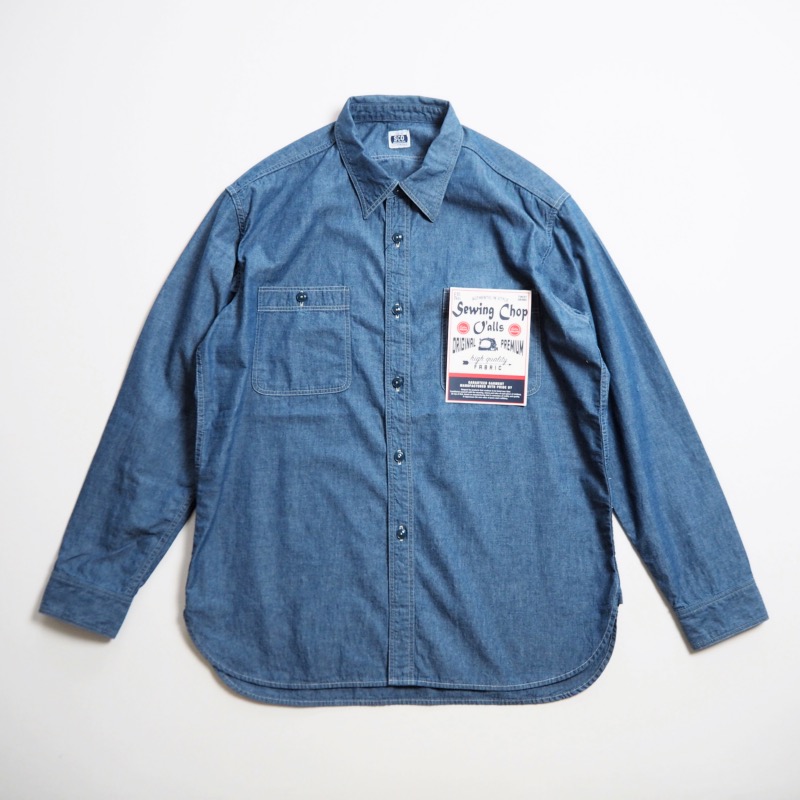 Sewing Chop O'alls（ソーイングチョップオールズ） シャンブレー