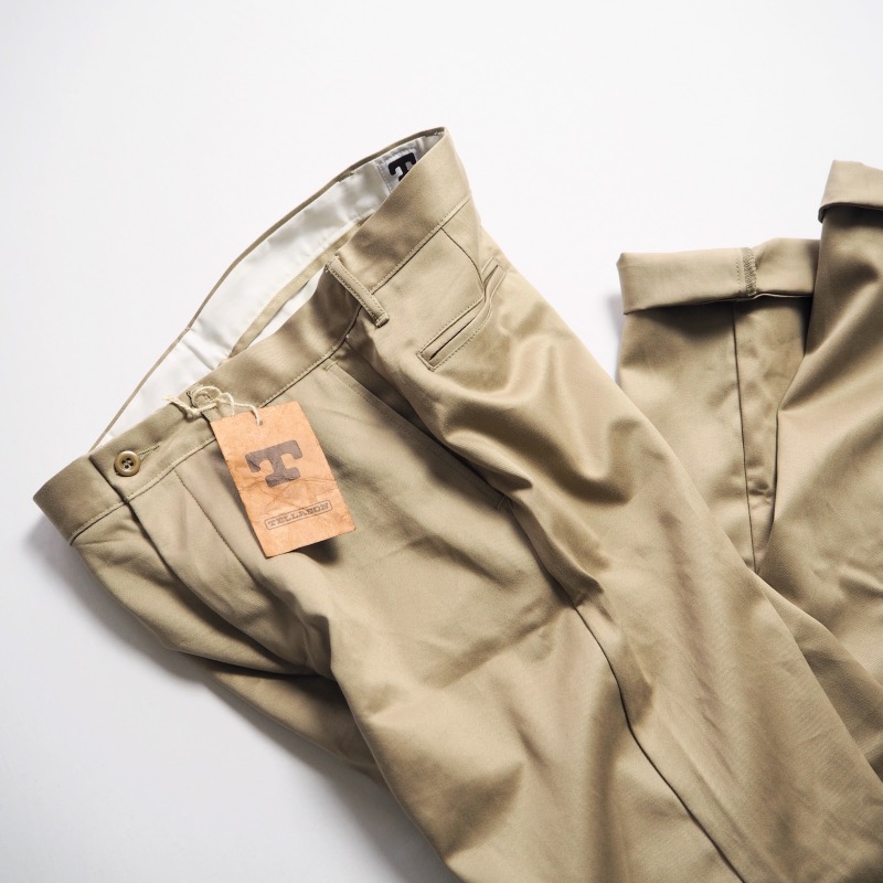 TELLASON テラソン チノトラウザー（チノパン）STRAIGHT LEG CHINO 