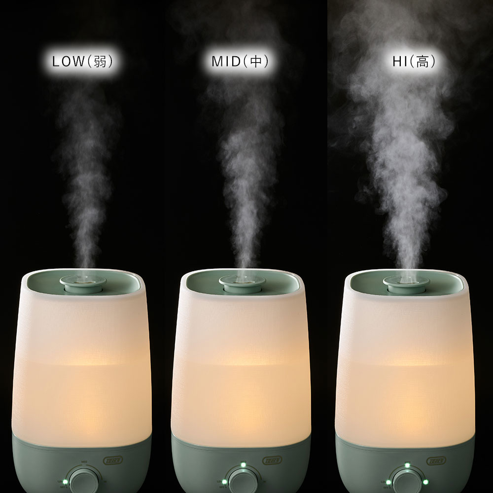 Toffy 加湿器 超音波加湿器 Toffy アロマ加湿器 卓上 上から給水 2L 上部給水 おしゃれ トフィー 公式 関連画像4