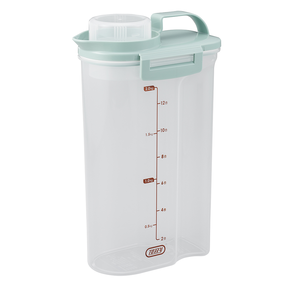 Toffy 公式 ライスストッカー K-KU7 米 保存容器 米びつ ライスボックス トフィー  冷蔵庫用 2キロ ポイント消費 | Toffy | 01
