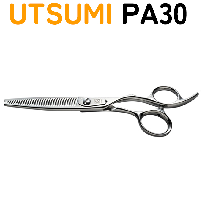 ペット用トリミングシザー UTSUMI PA30 スキ 35％ 30目 6.0