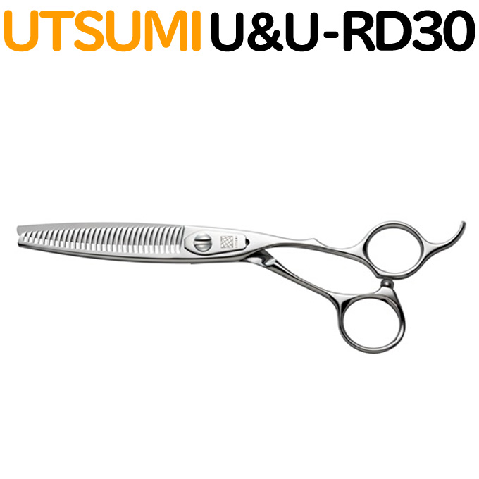 ペット用トリミングシザー UTSUMI U&U RD30 スキ 35％超cut 30目 6.0