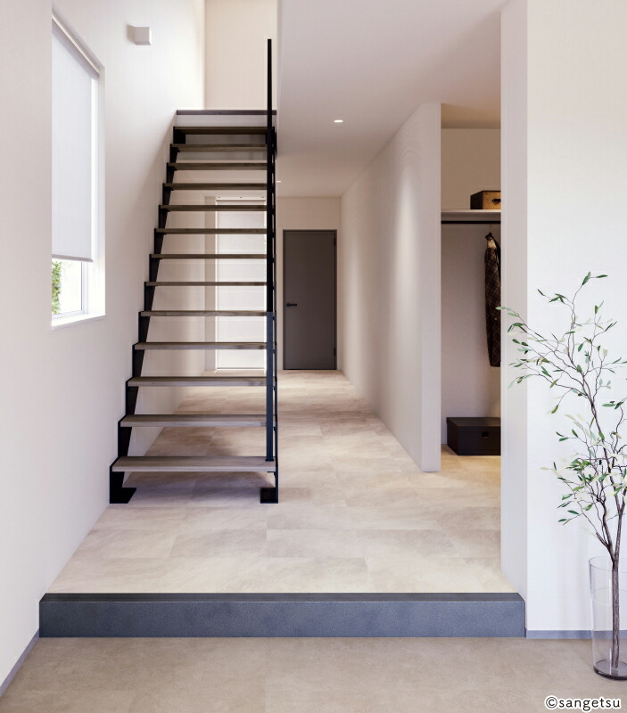 サンゲツ（SANGETSU） 【ケース売】2.5mm厚フロア 2色 457.2×457.2mm