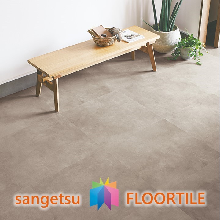 ストーン床材 石目 ワイドモルタル IS1038A サンゲツ フロアタイル FLOOR TILE 2021-2023 STONE ストーン 石