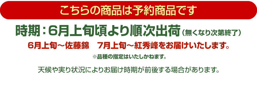6月25日よりお届け（なくなり次第終了）