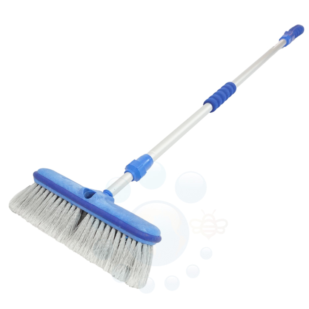 ウォッシュブラシ 180cmポール付き 25cm 59072
