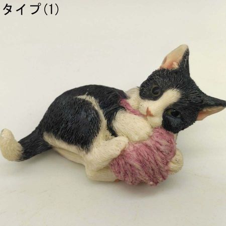 愛らしい 猫の置物 可愛い インテリア小物 アニマルオブジェ オシャレな置き物 ホームインテリア おしゃれ雑貨 置物クラフト オフィスの装飾 猫 樹脂像 仔猫｜toistore｜02