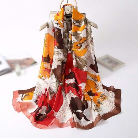 JAGFFM99 スカーフ 花柄可愛い ファッション雑貨 母の日のプレゼント ギフト 薄手 ショール...