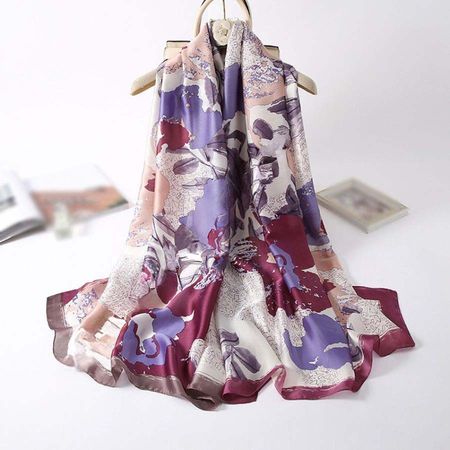 JAGFFM99 スカーフ 花柄可愛い ファッション雑貨 母の日のプレゼント ギフト 薄手 ショール...