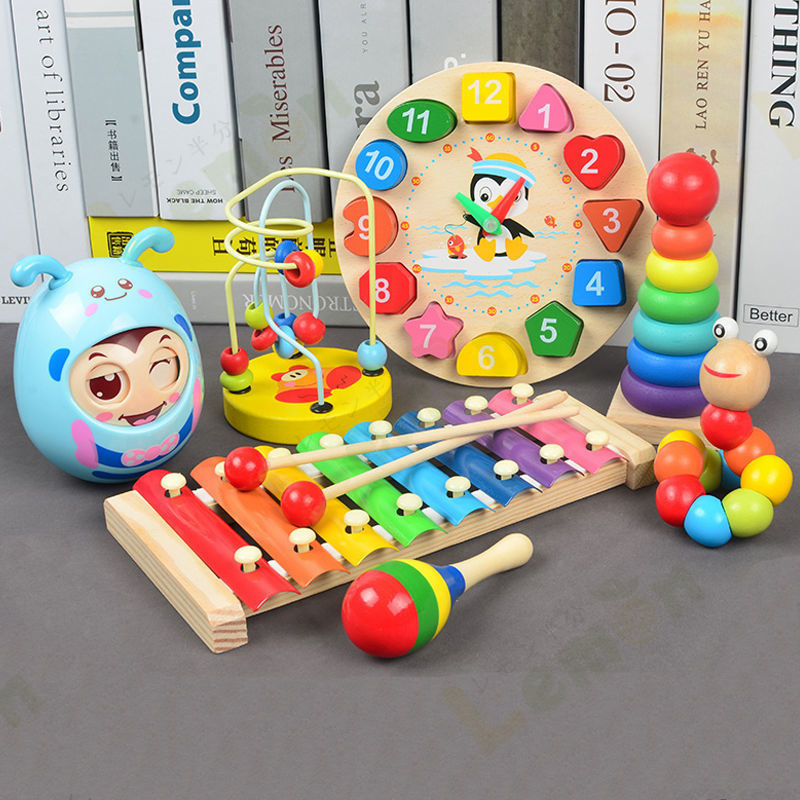 知育玩具 TRFmama おもちゃ 知育玩具 木製 赤ちゃん玩具 色認識 指先トレーニング