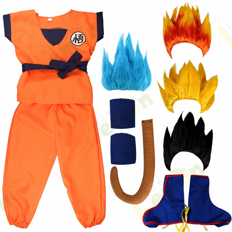 ふるさと納税 現金特価 ドラゴンボール風 孫悟空風コスプレ衣装 カカロット 子供服 イベント 学園祭 ハロウィンコスチュームハロウィーン変装 仮装 Halloween クリスマス kentaro.sakura.ne.jp kentaro.sakura.ne.jp