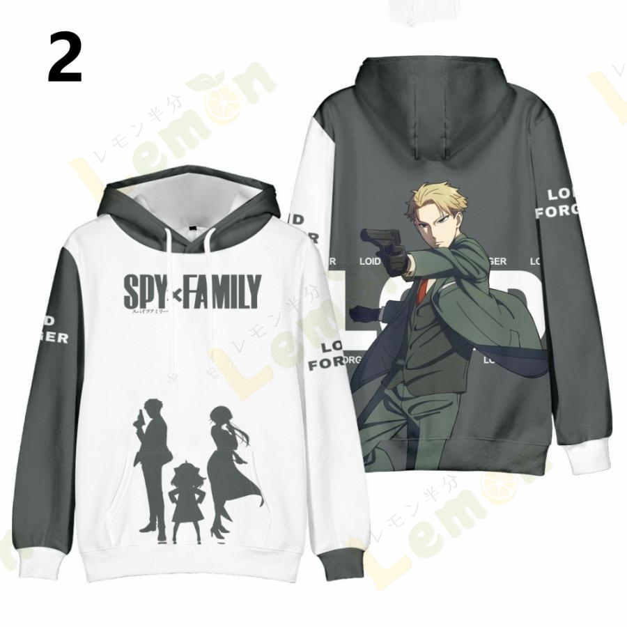 SPY×FAMILY スパイファミリーアーニャパーカー トップス メンズ 女 可愛い コスプレ衣装 子供用 大人 通学通勤 春秋冬コート ハロウィン仮装変装 ぼうし｜toivo-shop｜03