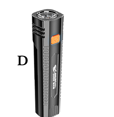 led懐中電灯 小型 強力 超高輝度 ledライト USB充電式 18650リチウム ハンディライト ミニSOS点滅 防水 防災 地震 停電対策 携帯に充電が可能｜toivo-shop｜05