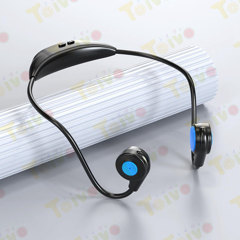M2骨伝導イヤホン ワイヤレスヘッドホン Bluetooth 5.3 ブルートゥースヘッドホン 耳掛け型 ヘッドセット 軽量 高音質 生活防水 しっかりフィット感 高音質｜toivo-shop｜02