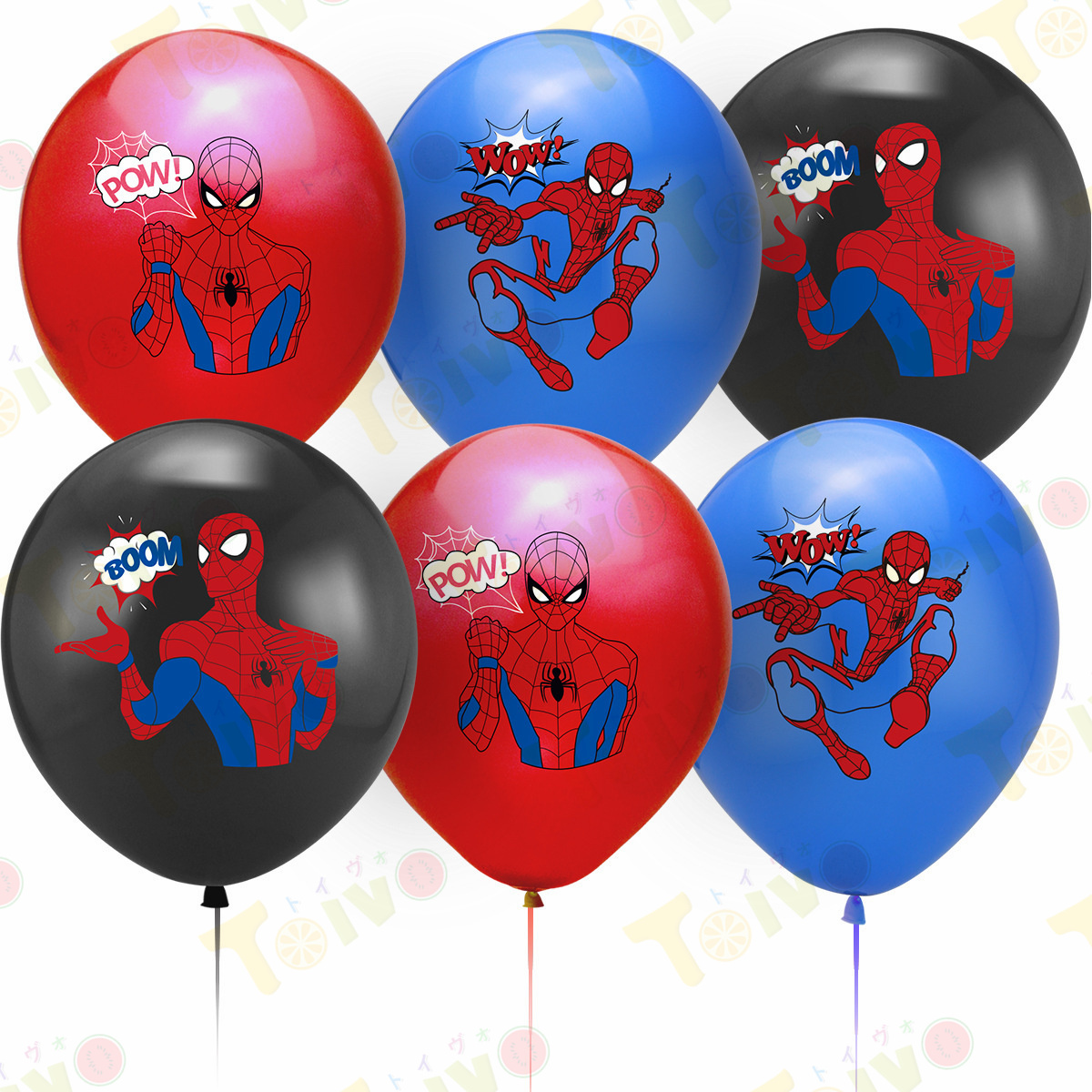 スパイダーマン誕生日飾り 飾り付け ハッピーバースデー 風船セット モンスターボール 誕生日 ケーキデコレーション バルーン ケーキ装飾 パーティー お祝い｜toivo-shop｜08