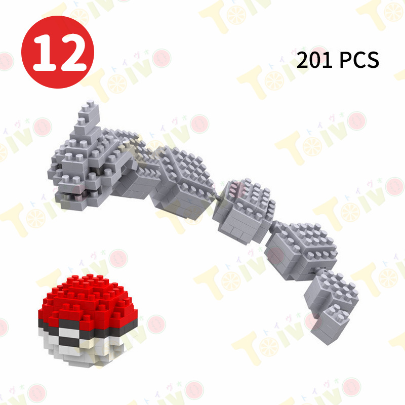 ポケモンブロック キャラブロック pokemon 積み木玩具 DIY 29種類 知育 パズルおもちゃ ポケモンモンスター レゴ 互換 プレゼント ギフト クリスマス 室内遊び |  | 12