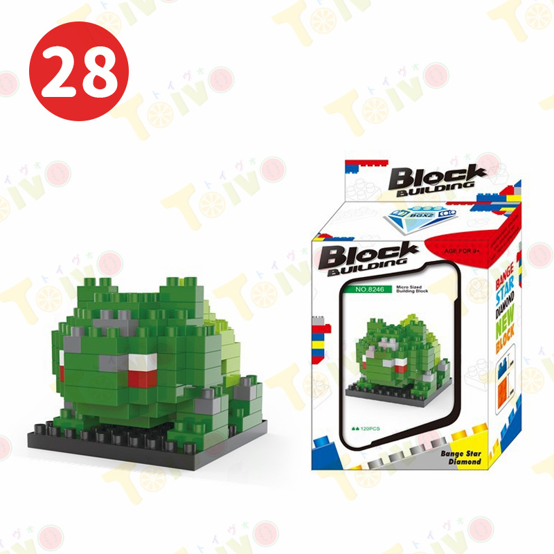 ポケモンブロック キャラブロック pokemon 積み木玩具 DIY 29種類 知育 パズルおもちゃ ポケモンモンスター レゴ 互換 プレゼント ギフト クリスマス 室内遊び |  | 28