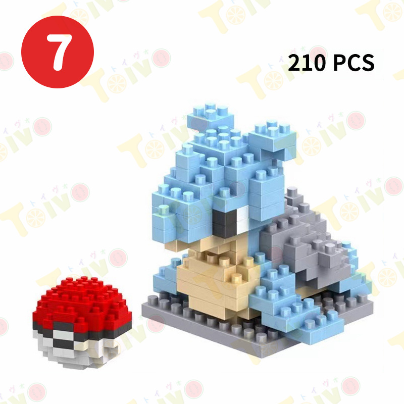 ポケモンブロック キャラブロック pokemon 積み木玩具 DIY 29種類 知育 パズルおもちゃ ポケモンモンスター レゴ 互換 プレゼント ギフト クリスマス 室内遊び |  | 07