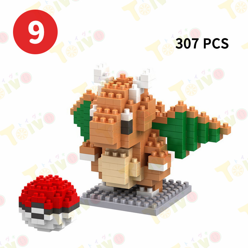 ポケモンブロック キャラブロック pokemon 積み木玩具 DIY 29種類 知育 パズルおもちゃ ポケモンモンスター レゴ 互換 プレゼント ギフト クリスマス 室内遊び |  | 09
