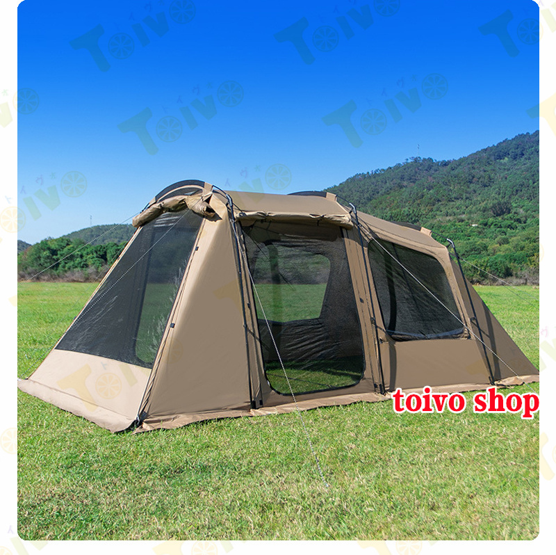大型キャンプテント 8〜12人用 Amazon.co.jp: 大型テント キャンプテント 8-12人用、防水防風