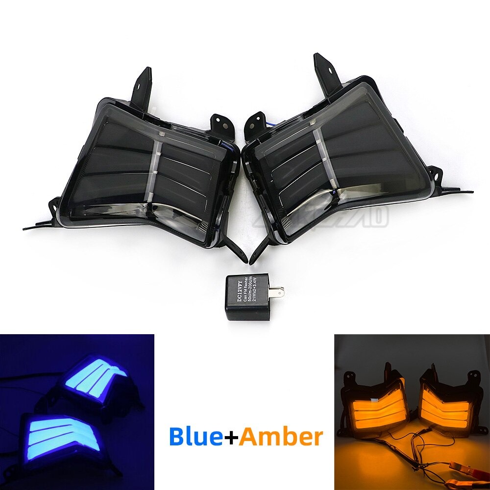 YAMAHA ヤマハ N-Max 155 2013-2020 統合型 LED ウインカーライト ターンシグナル サイドランプの画像