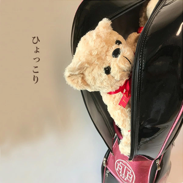 ヘッドカバー 3点セット ぬいぐるみ ルーズベルトテディベア