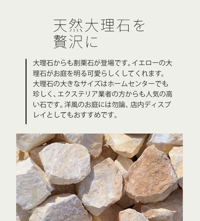 イエローロック 50 0mm 18kg 送料無料 庭石 ガーデニング 園芸 お庭 ロックガーデン Yr 50 150 東海砂利 株式会社 通販 Yahoo ショッピング