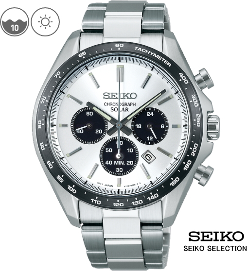 SEIKOセレクション SBPY165 ソーラー クロノグラフ Sシリーズ 国内正規品 メンズ腕時計