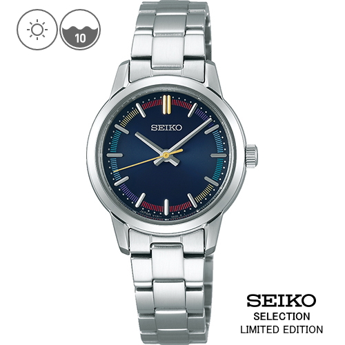 SEIKOセレクション STPX079 花火 限定モデル ソーラー時計 レディース腕時計