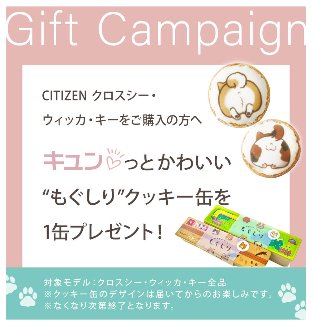 XC クッキー缶付き シチズン クロスシー CITIZEN xC 限定モデル DEAR