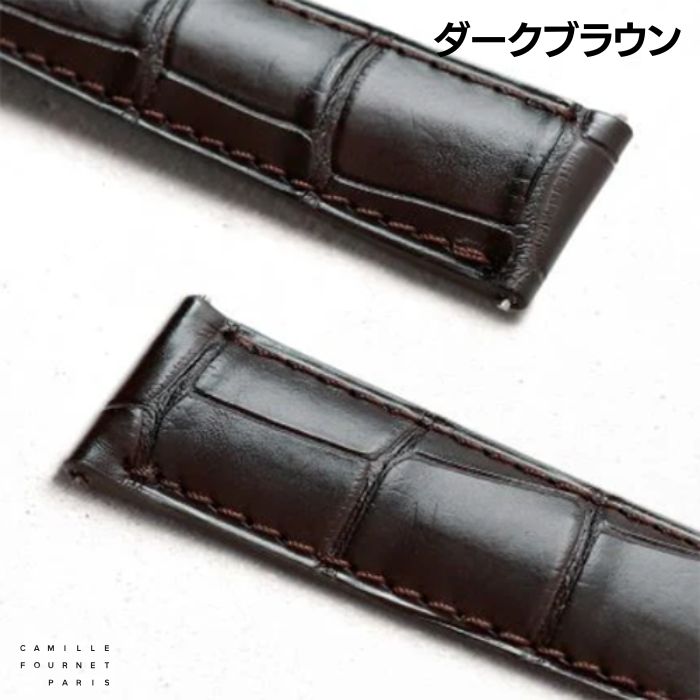 Camille Fournet（カミーユ・フォルネ） アリゲーターマット 竹斑 ワニ