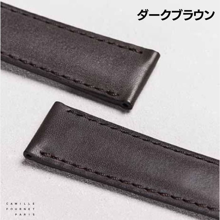 Camille Fournet（カミーユ・フォルネ） パティネアカーフ 牛革 時計