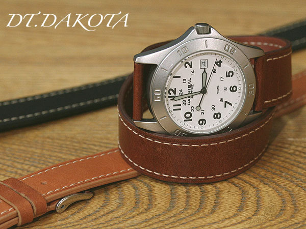 ロシェ ダコタ 2重巻き 時計ベルト 16mm 腕時計ベルト : 時計