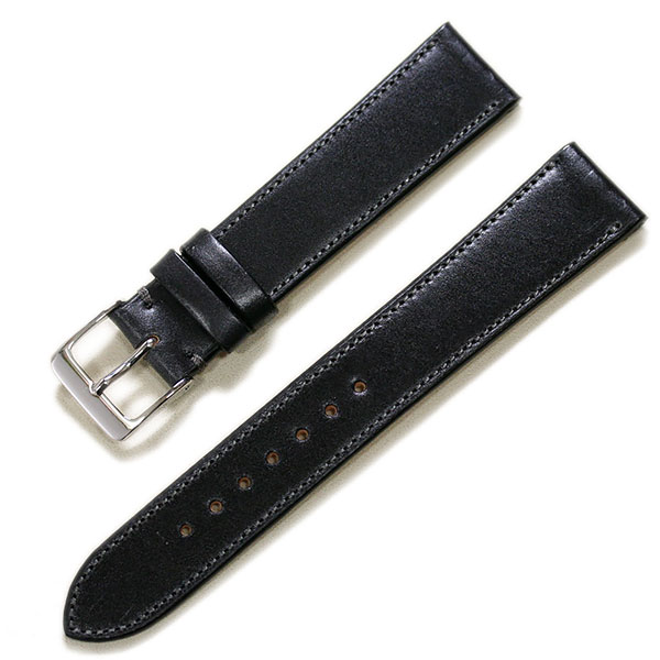 エミッタ シェルコードバン 馬革 時計ベルト 日本製 18mm 19mm