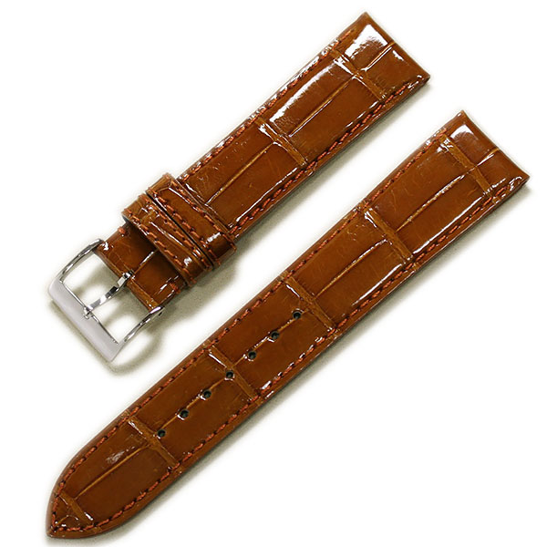 SEIKO（セイコー） ワクイズ クロコダイル 時計ベルト 日本製 本革 