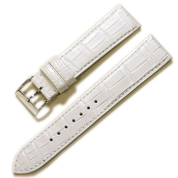 SEIKO（セイコー） 時計ベルト 18mm 19mm 20mm クロコダイル ワニ革