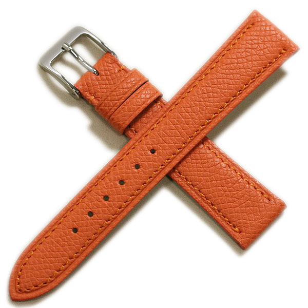 ステンレス尾錠つき★エルメス純正レザーベルト（12mm HERMES エルメス Hウォッチ HH1.501 クオーツ ステンレス/メッキ