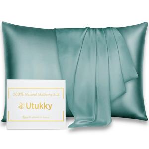 【25日限定20％OFF】Utukky 枕カバー シルク 100% シルク枕カバー 冷感 まくらカバ...