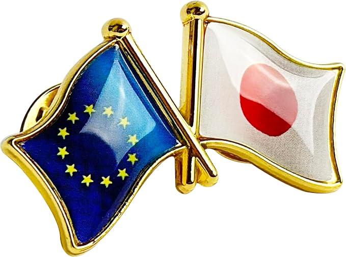 国旗ピンバッジ 日本と57カ国組み合わせ 友好バッジ ダブル国旗 |  | 33