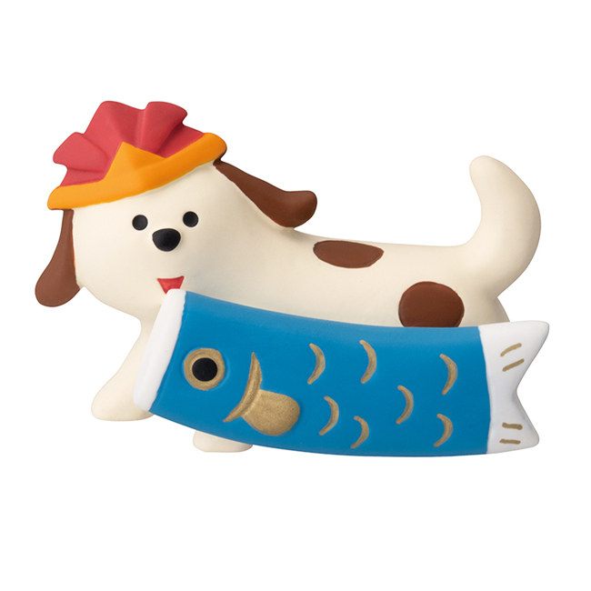 五月飾り 五月人形 端午の節句 鯉運びにゃんこ 鯉運びわんこ（220-19