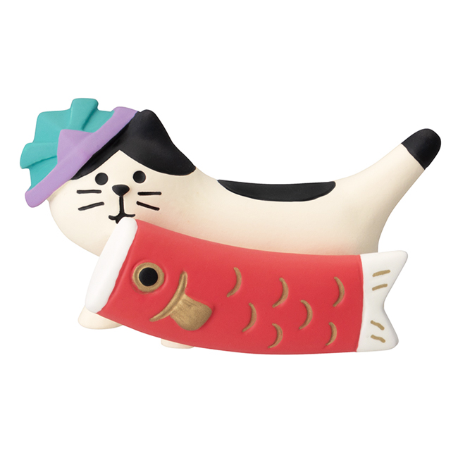 五月飾り 五月人形 端午の節句 鯉運びにゃんこ 鯉運びわんこ（220-19