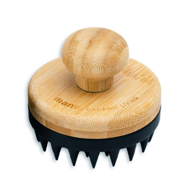 シャンプーブラシ シリコン 竹 スカルプブラシ 頭皮ブラシ マッサージ