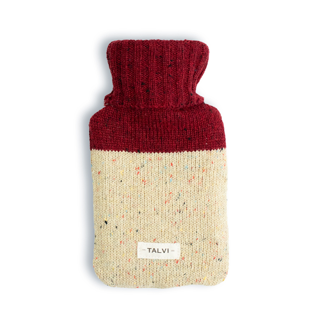 湯たんぽ かわいい ニットカバー付き 0.5L（220-88）エコ 500ml 暖め