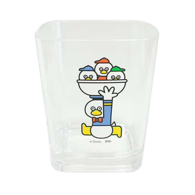 【期間限定価格】☆美品☆The Goonies グラス 4個セット コップ かわいい グラス 約320ml（230-33）松本セイジ×Disney スクエア
