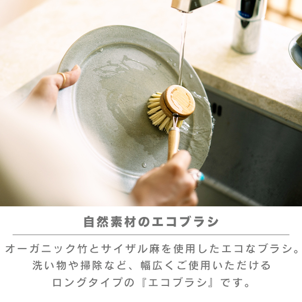 自然素材のエコブラシ