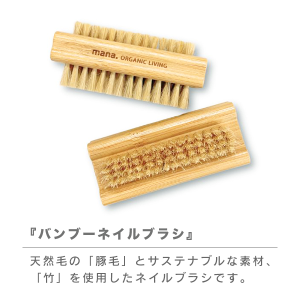 天然毛の「豚毛」と「竹」のサステナブルな素材