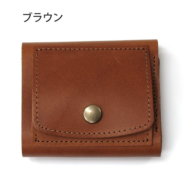 三つ折り財布 メンズ レディース コインケース コンパクト ミニ