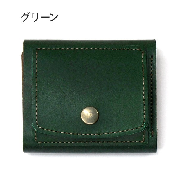 三つ折り財布 メンズ レディース コインケース コンパクト ミニ
