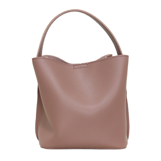 Lサイズ 韓国 レザーハンドバッグ バケツバッグ キューブBAG ハンドバッグ トートバッグ キューブバッグ レディース